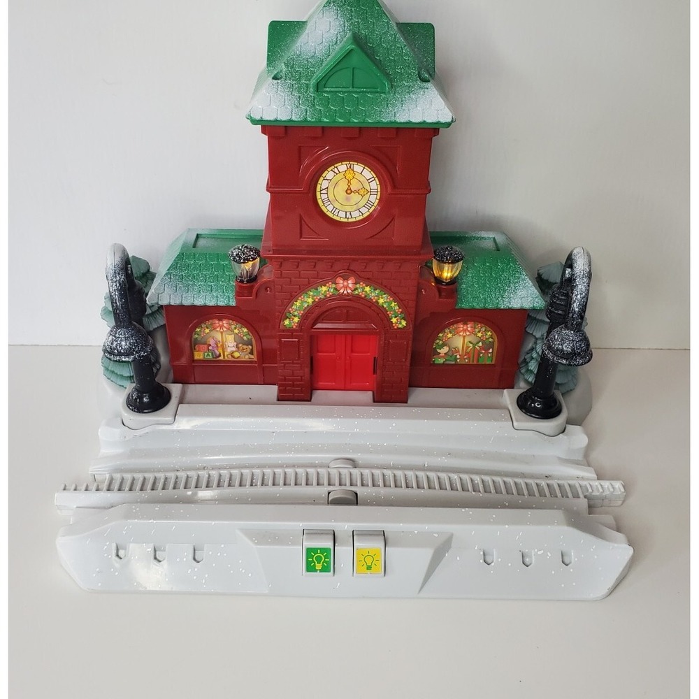 🚃GeoTrax Christmas In Toytown‎ Railway Clock Tower Replacement Parts 2010